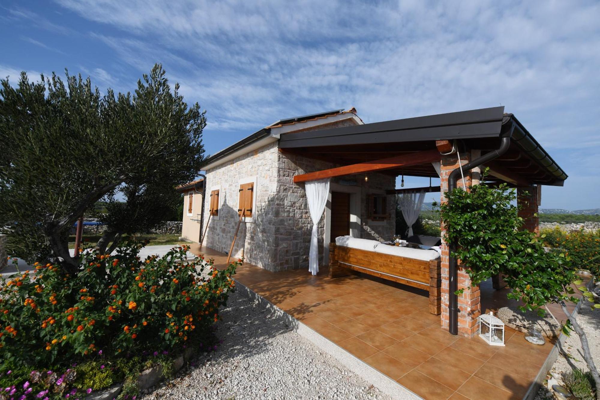Beach House Marina Grande Betina  Luaran gambar
