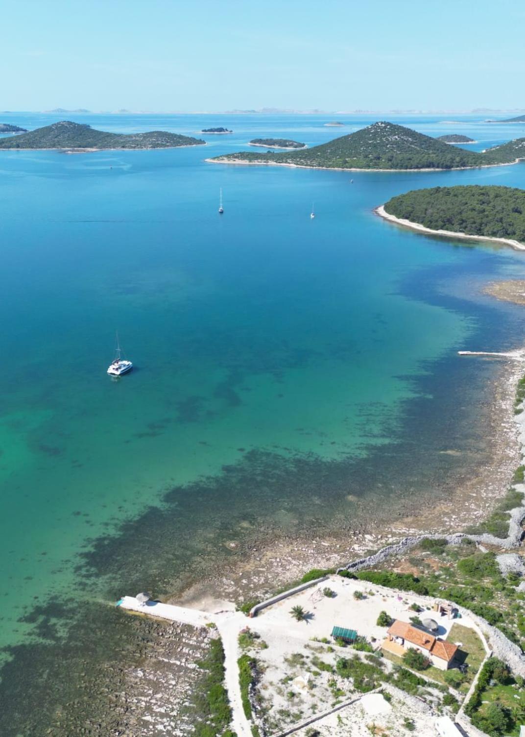 Beach House Marina Grande Betina  Luaran gambar